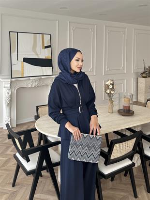 Elina Oysh Takım Lacivert