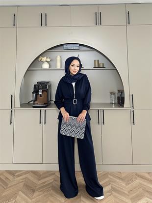 Elina Oysh Takım Lacivert