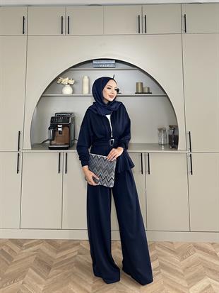 Elina Oysh Takım Lacivert