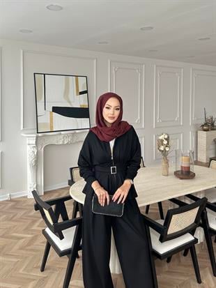 Elina Oysh Takım Siyah