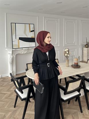 Elina Oysh Takım Siyah