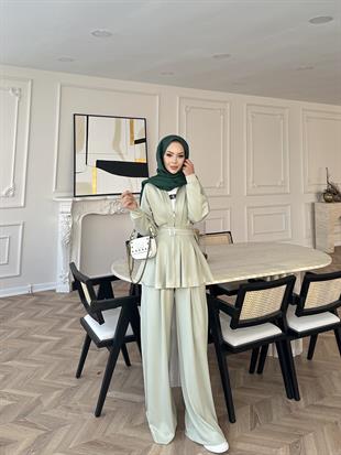 Elina Oysh Takım Su Yeşili