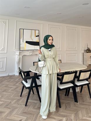 Elina Oysh Takım Su Yeşili