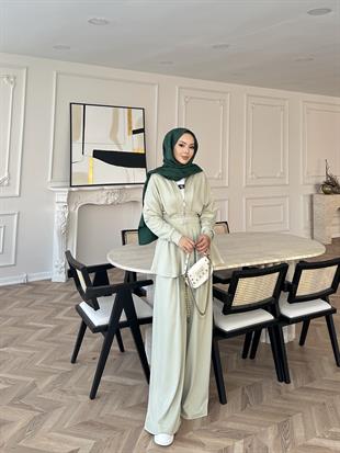 Elina Oysh Takım Su Yeşili