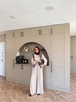 Emila Oysh Eşofman Takım Bej (2372)