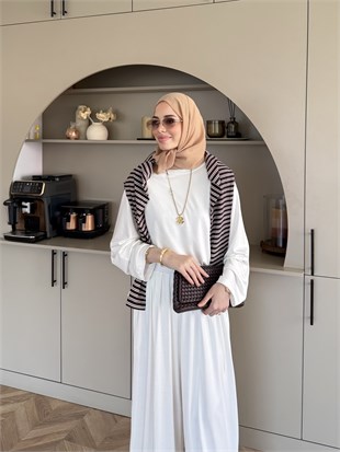 Emila Oysh Eşofman Takım Beyaz (2372)