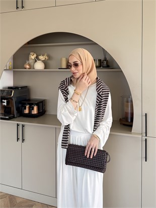 Emila Oysh Eşofman Takım Beyaz (2372)