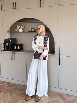 Emila Oysh Eşofman Takım Beyaz (2372)