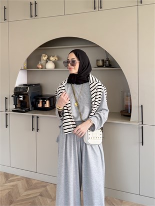 Emila Oysh Eşofman Takım Gri (2372)