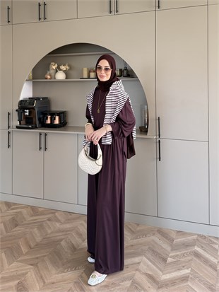 Emila Oysh Eşofman Takım Mürdüm (2372)