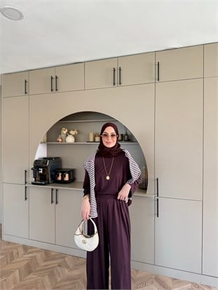 Emila Oysh Eşofman Takım Mürdüm (2372)