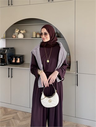 Emila Oysh Eşofman Takım Mürdüm (2372)