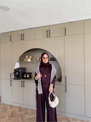Emila Oysh Eşofman Takım Mürdüm (2372)