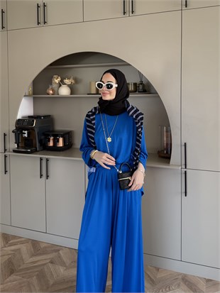 Emila Oysh Eşofman Takım Saks (2372)