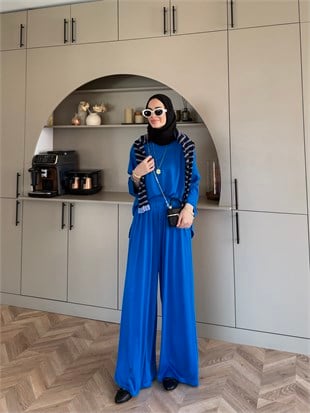 Emila Oysh Eşofman Takım Saks (2372)