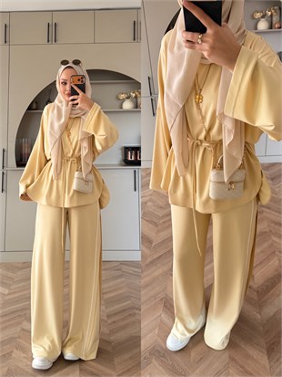 Emnoya Oysh Eşofman Takım Butteryellow (4556)