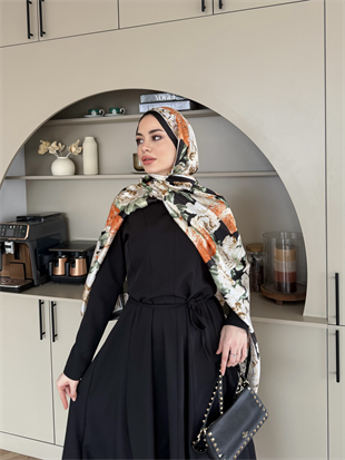 Enzo Krep Elbise Siyah