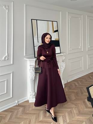 Esla Scuba Etekli Takım Bordo 