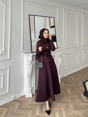 Esla Scuba Etekli Takım Bordo 