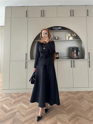 Esla Scuba Etekli Takım Siyah