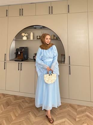 Farah Elbise Mavi