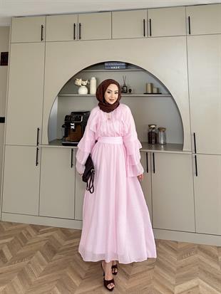 Farah Elbise Pembe