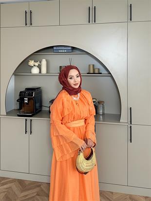 Farah Elbise Turuncu