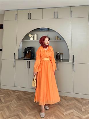 Farah Elbise Turuncu