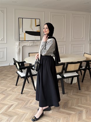 Fluxa Tensel Etek Siyah