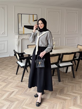 Fluxa Tensel Etek Siyah