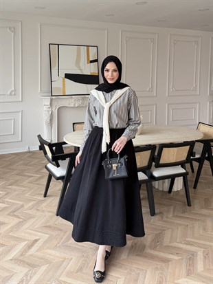 Fluxa Tensel Etek Siyah