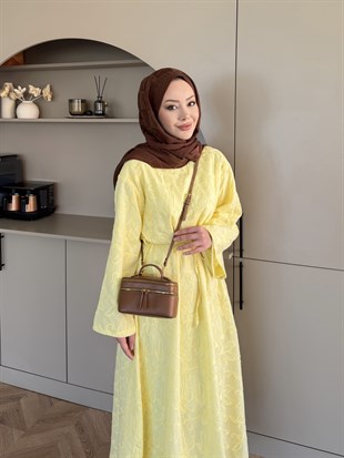 Fuya Brode Elbise ButterYellow (4494)