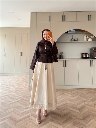 Gasto Belden Oturtmalı Gömlek Acı Kahve (2015)