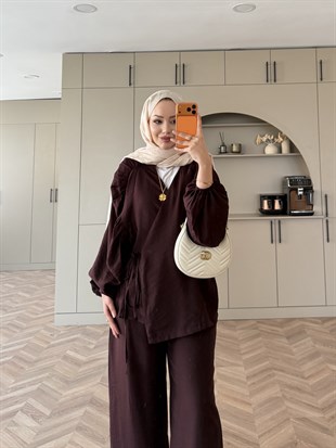 Goddes Bağlamalı Tensel Takım Mürdüm (5746)