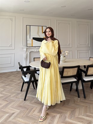 Groft Bağlamalı Etekli Takım Butteryellow (2030)