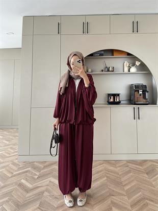 Gua Saten Bomber Takım Bordo