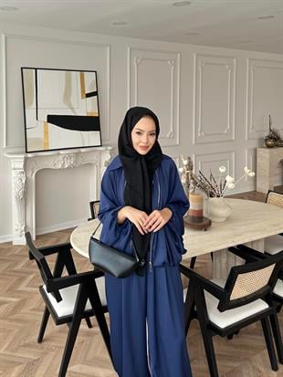 Gua Saten Bomber Takım Lacivert