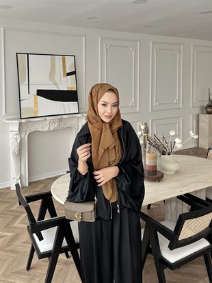 Gua Saten Bomber Takım Siyah