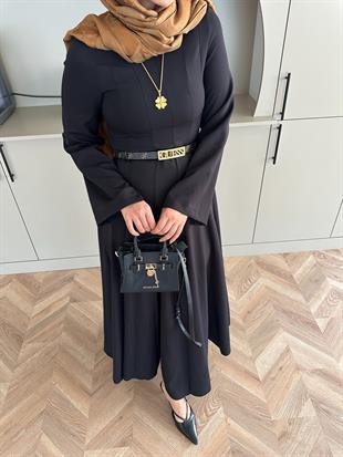 Harel A Kesim Elbise Siyah