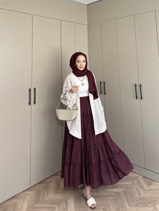 Hm Muadil Etek Bordo