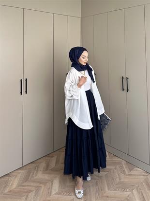 Hm Muadil Etek Lacivert