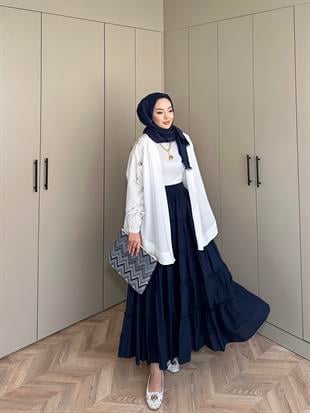 Hm Muadil Etek Lacivert