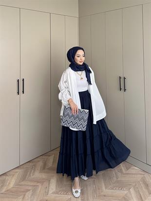 Hm Muadil Etek Lacivert