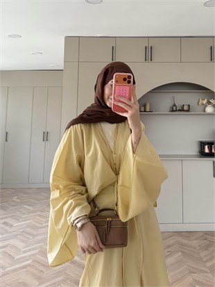 Hollis Bağlamalı Pantolonlu Takım Butteryellow (2031)