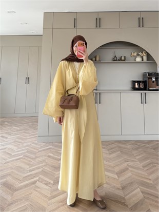 Hollis Bağlamalı Pantolonlu Takım Butteryellow (2031)