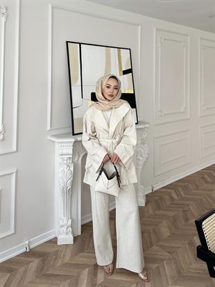 Peka Yakalı Takım Haki