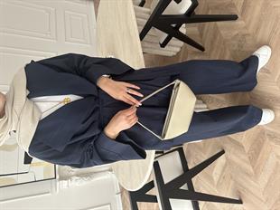 Peka Yakalı Takım Lacivert