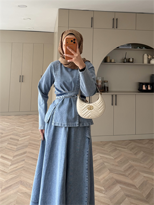 Jawa Kot Etekli Takım Buz Mavi (712)