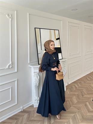 Jewel Elbise Lacivert