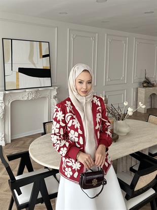 July Ceket Kırmızı